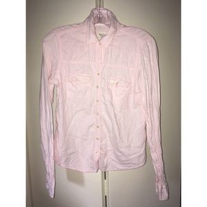 Abercrombie & Fitch Light Pink Button Down